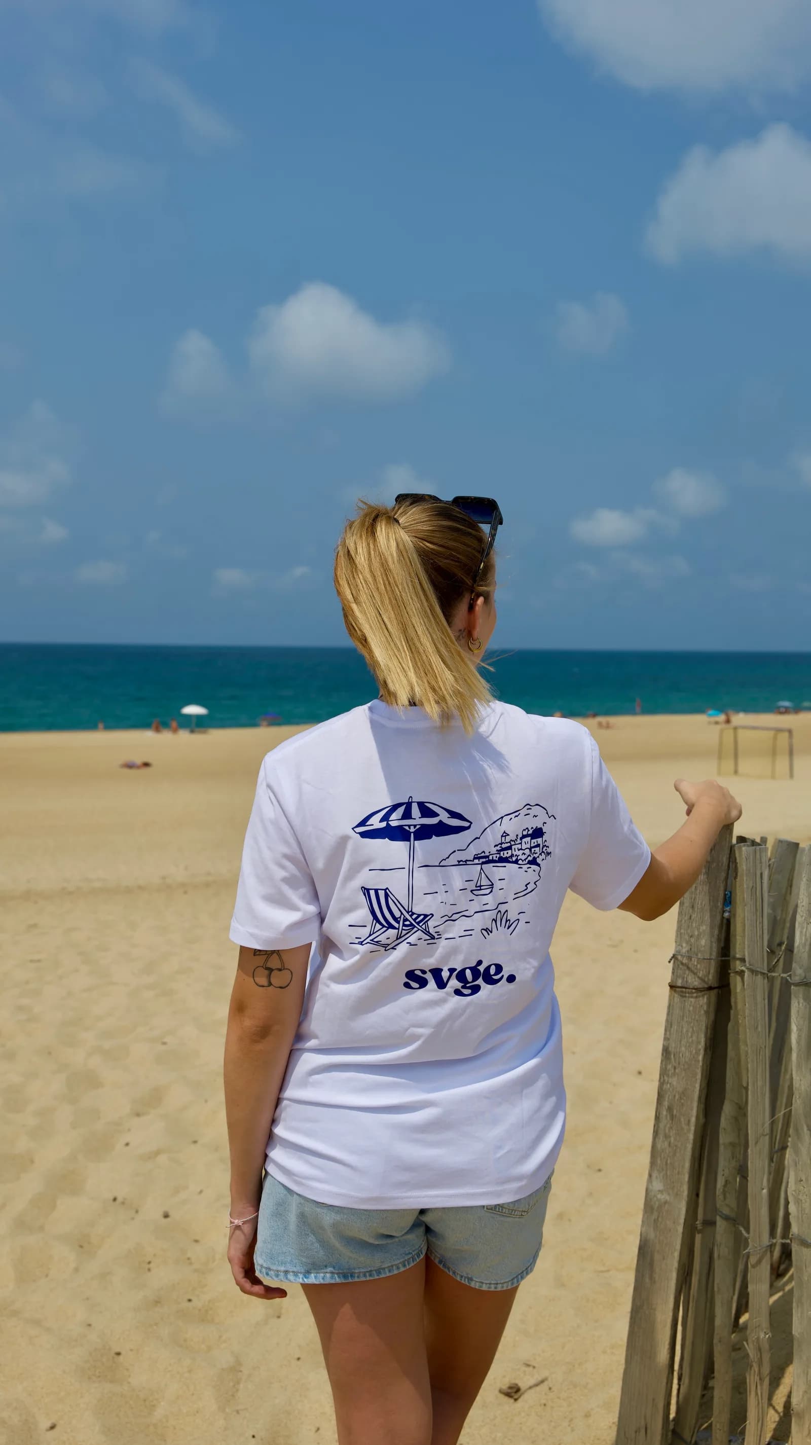Tee shirt souvenirs d'été